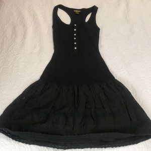 black rugby dress